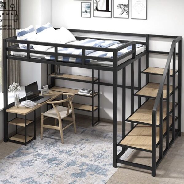 Integrated Workstation Loft Bed