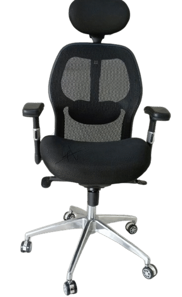 The Executive 3D Ergonomic Mesh Chair - Full Spectrum Support (Model: QF-Pro-Head)